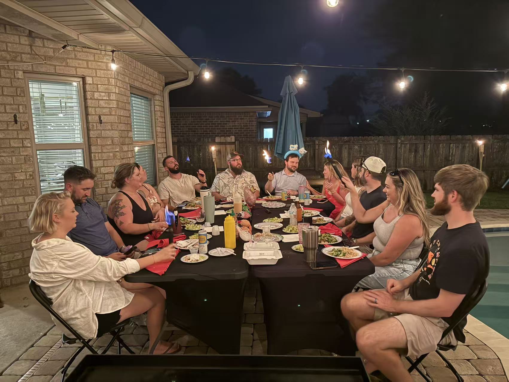 Private hibachi home event 30A